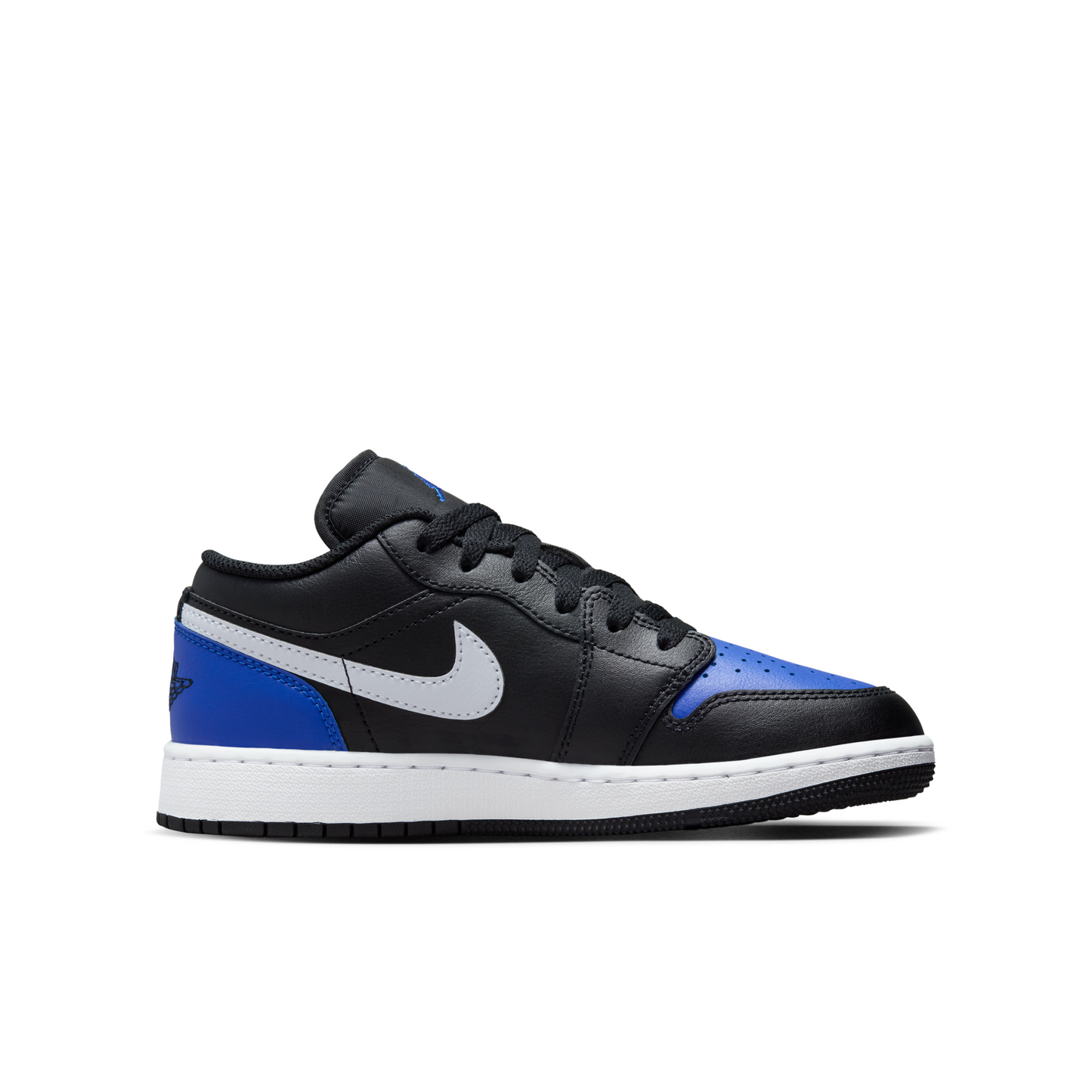 Jordan 1 Low Black Game Royal Grade School