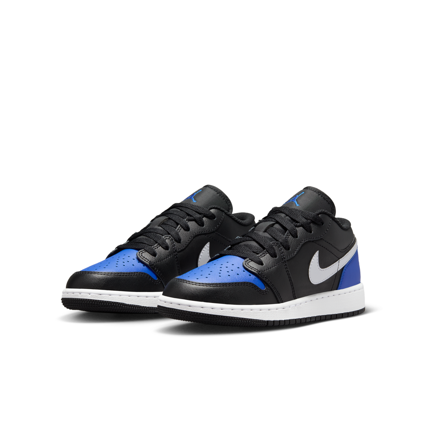 Jordan 1 Low Black Game Royal Grade School
