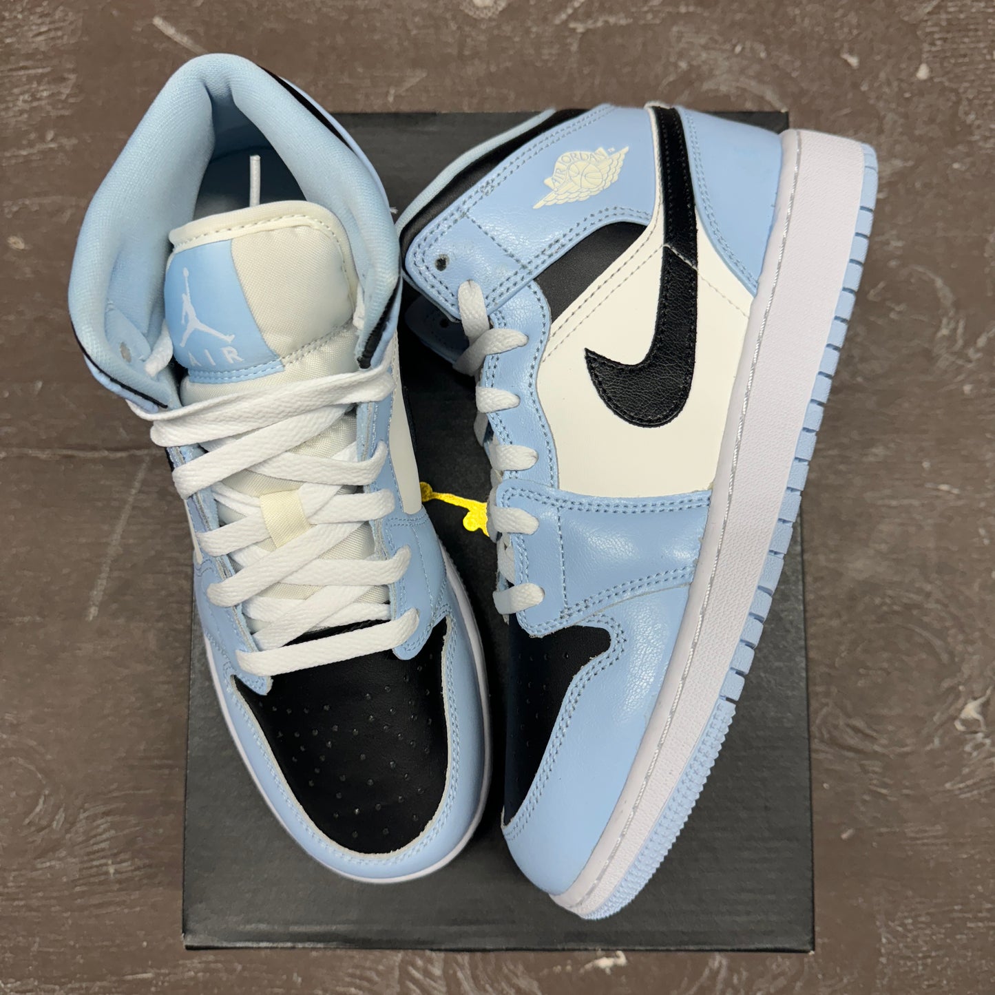 Air Jordan 1 Mid Ice Blue - Size 6.5Y