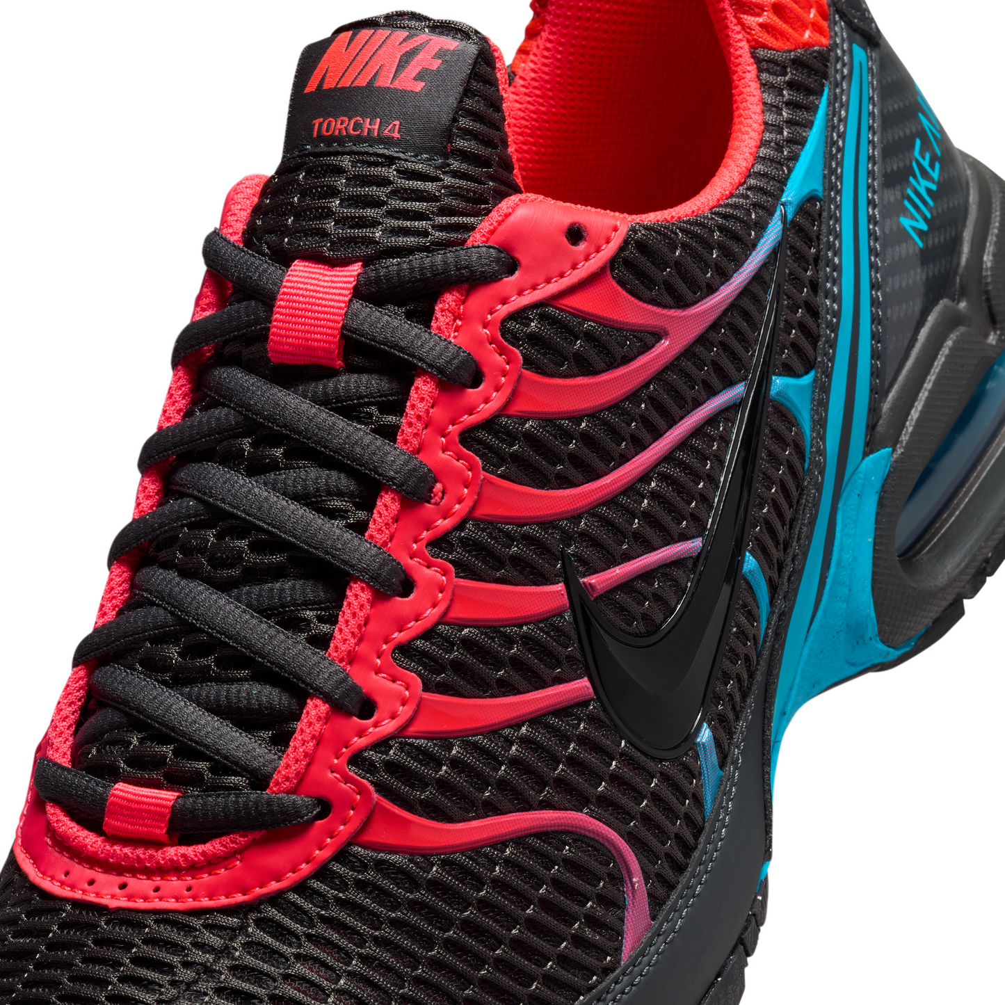 Air Max Tourch 4 Black Blue Lagoon Men's