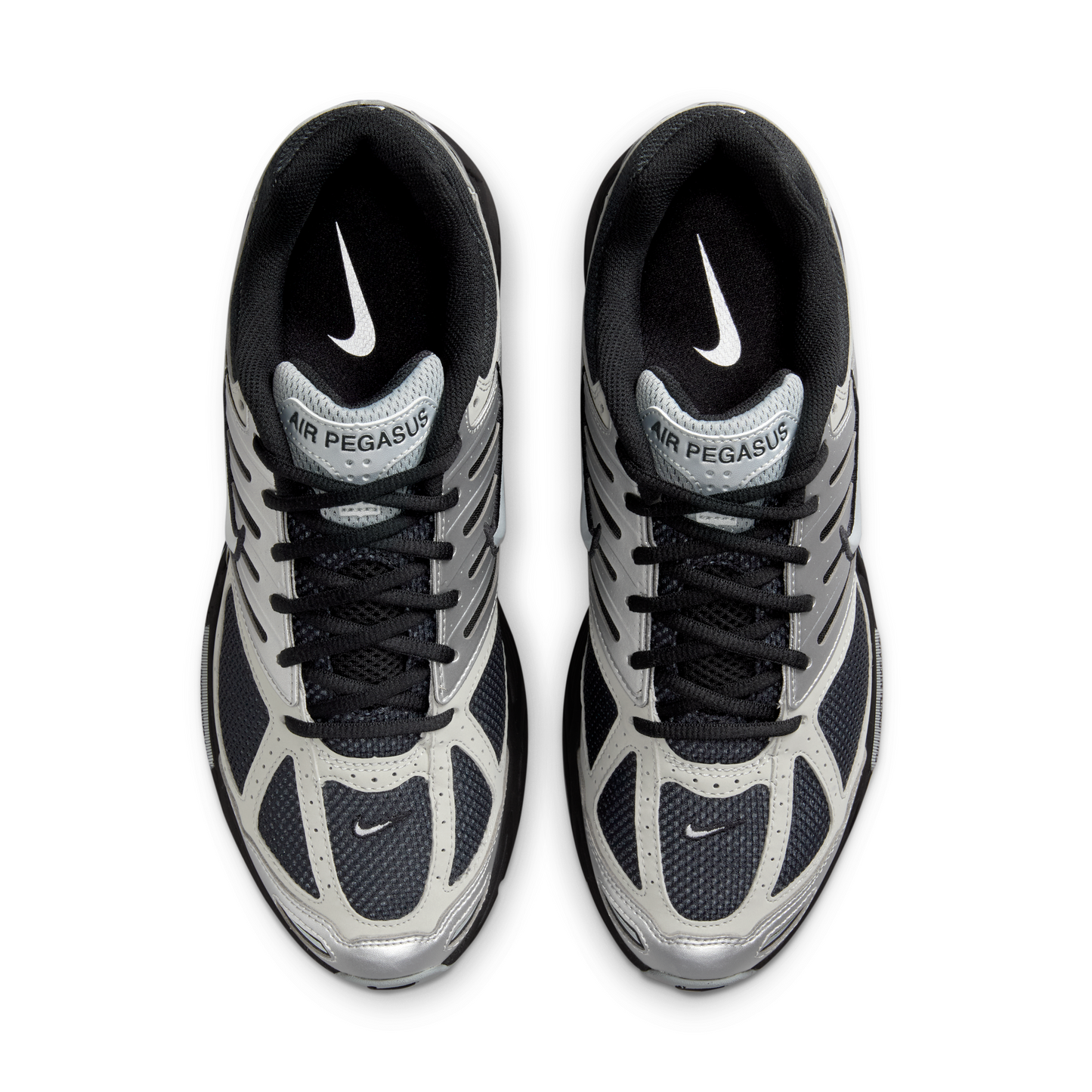 Air Pegasus 2005 Black Metallic Silver Men's