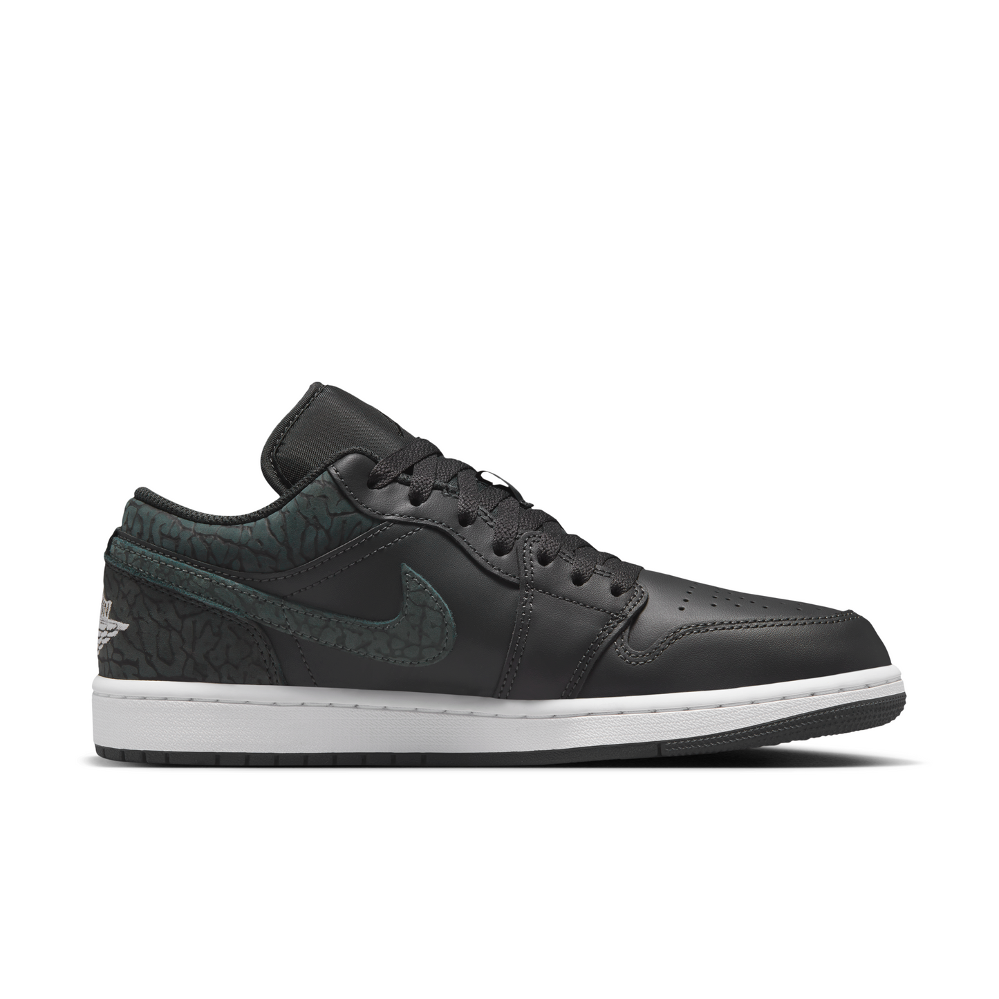 Jordan 1 Low SE Black Elephant Men's