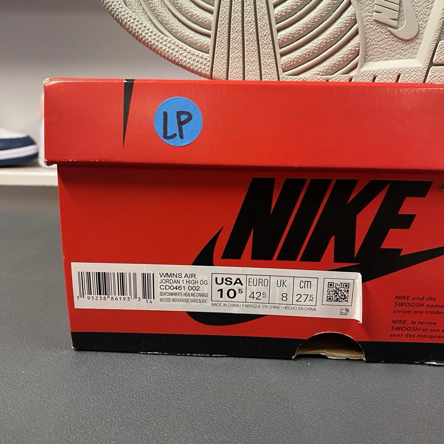 Air Jordan 1 Retro OG High Seafoam CD0461-002 Size 10.5W