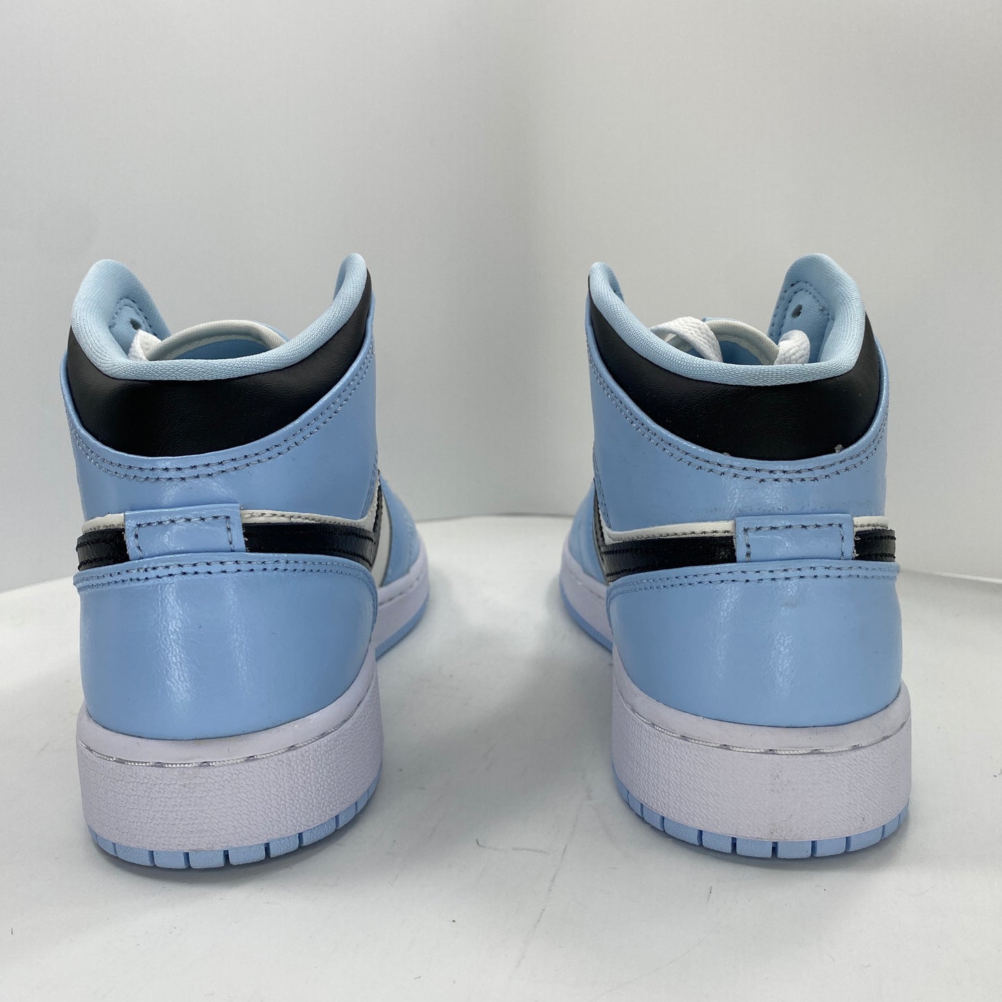 Air Jordan 1 Mid Ice Blue Grade School