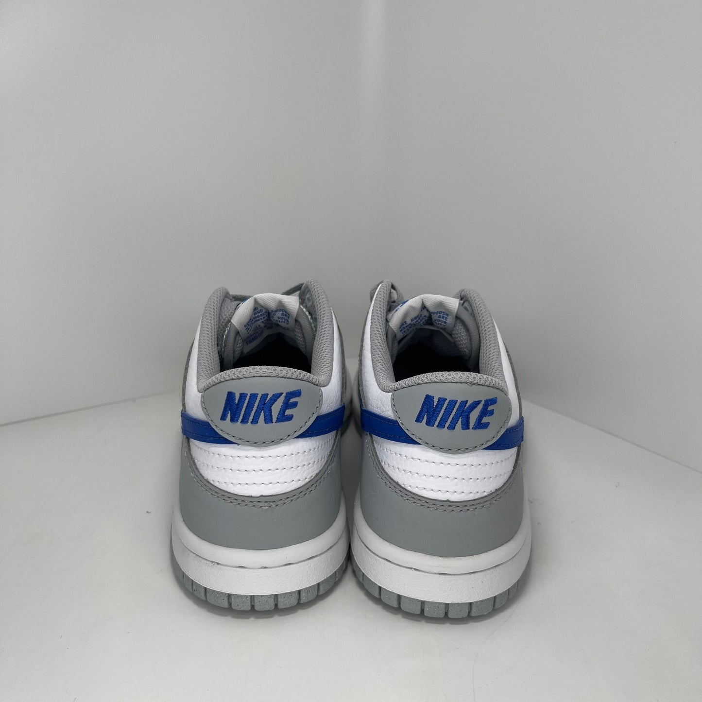 Dunk Low Mini Swoosh Wolf Grey Game Royal Grade School