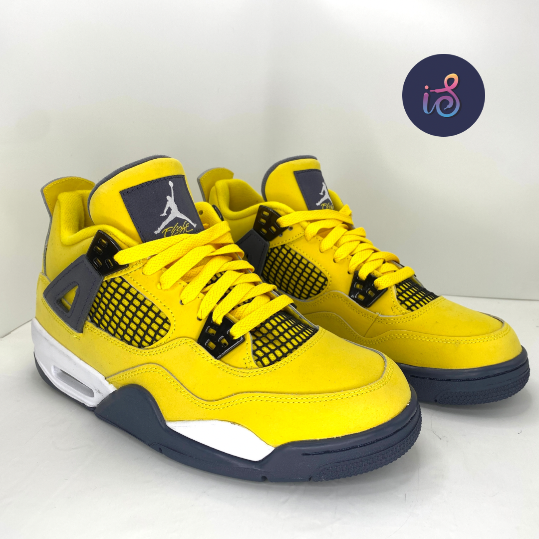 Air Jordan 4 Retro Lightning (2021) Grade School