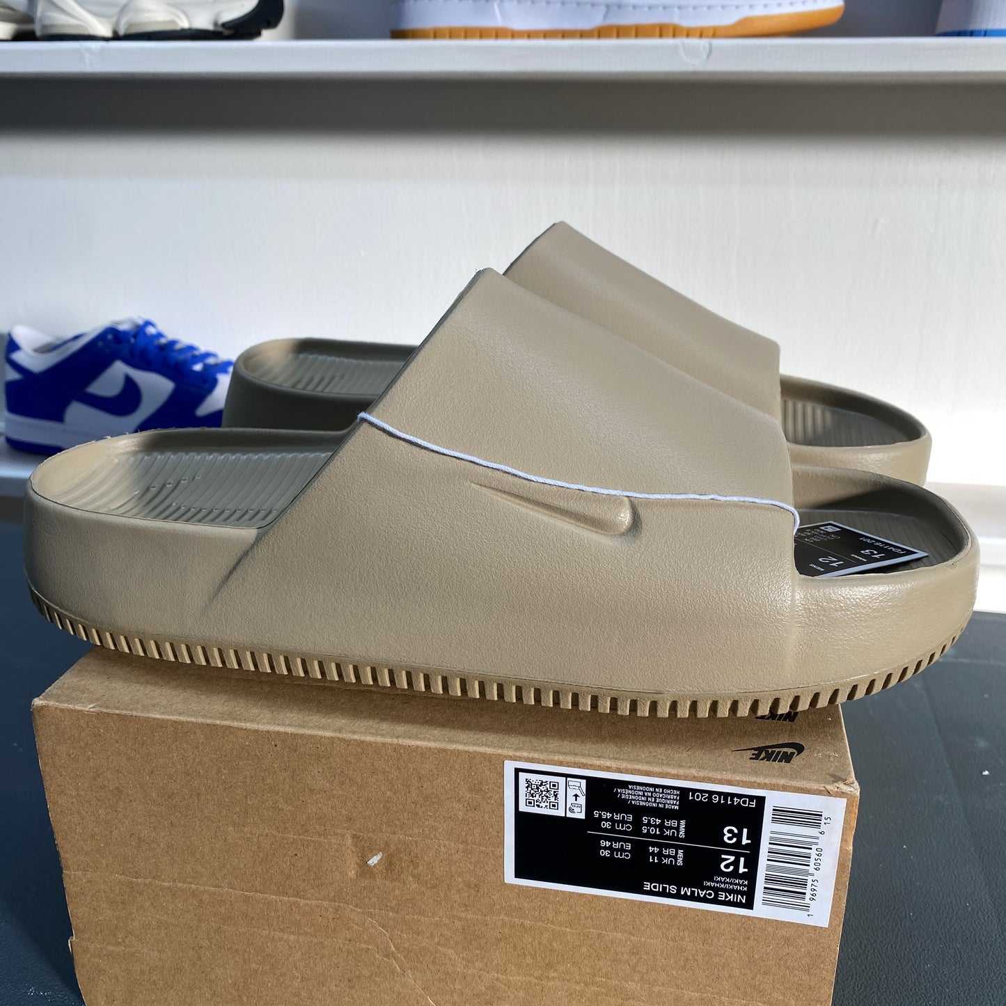 Nike Calm Slide Khaki Men's Size 12