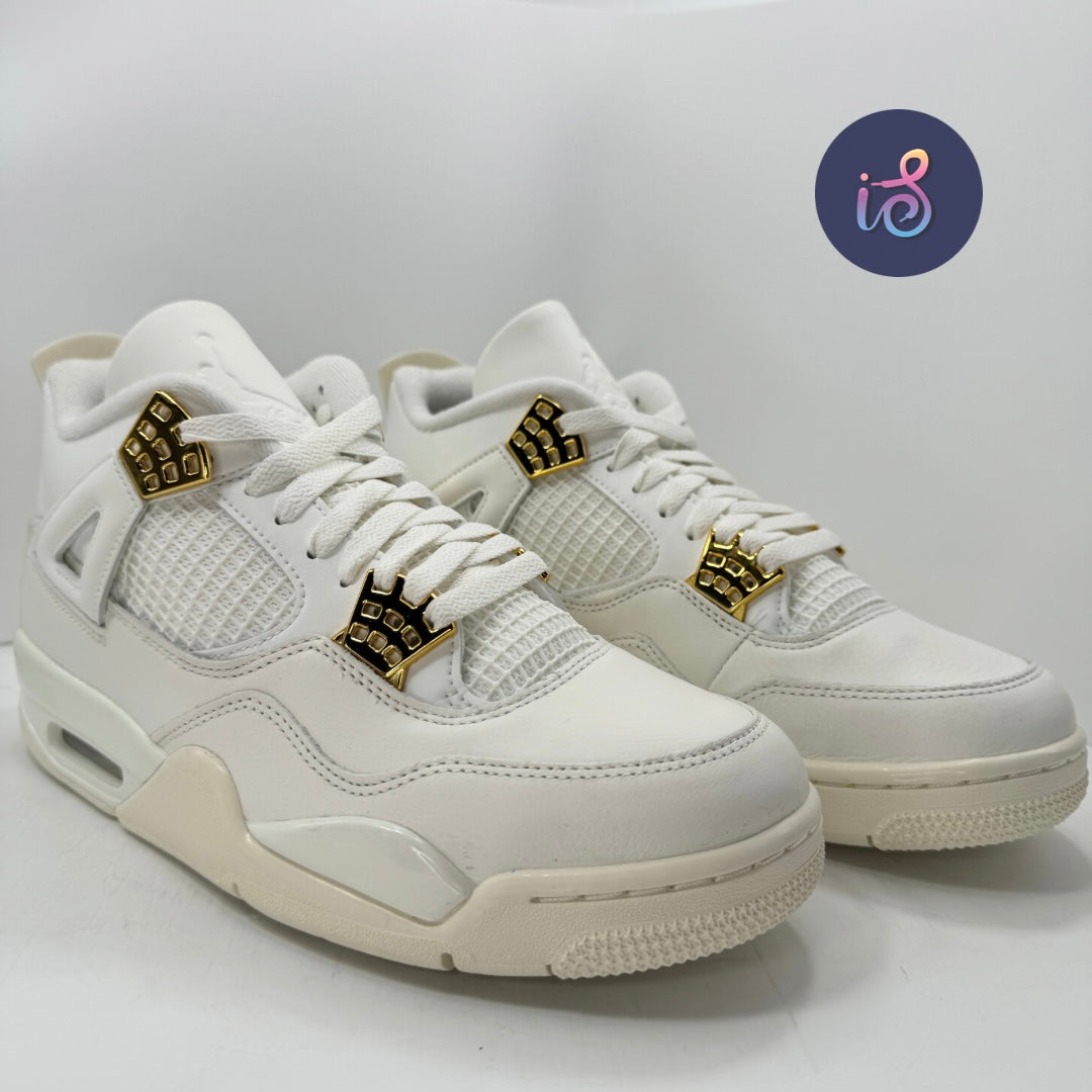 Air Jordan 4 Metallic Gold WMNS