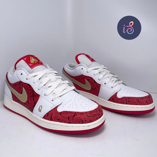 Air Jordan 1 Low SE Spades Grade School