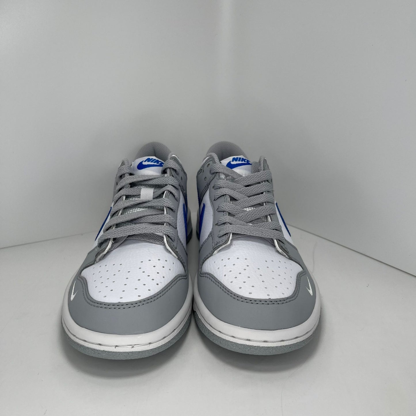 Dunk Low Mini Swoosh Wolf Grey Game Royal Grade School