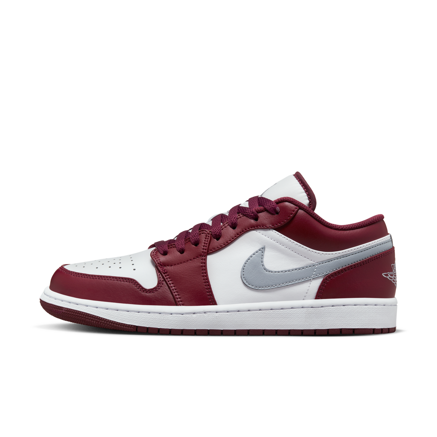 Jordan 1 Low Bourdeaux Men's