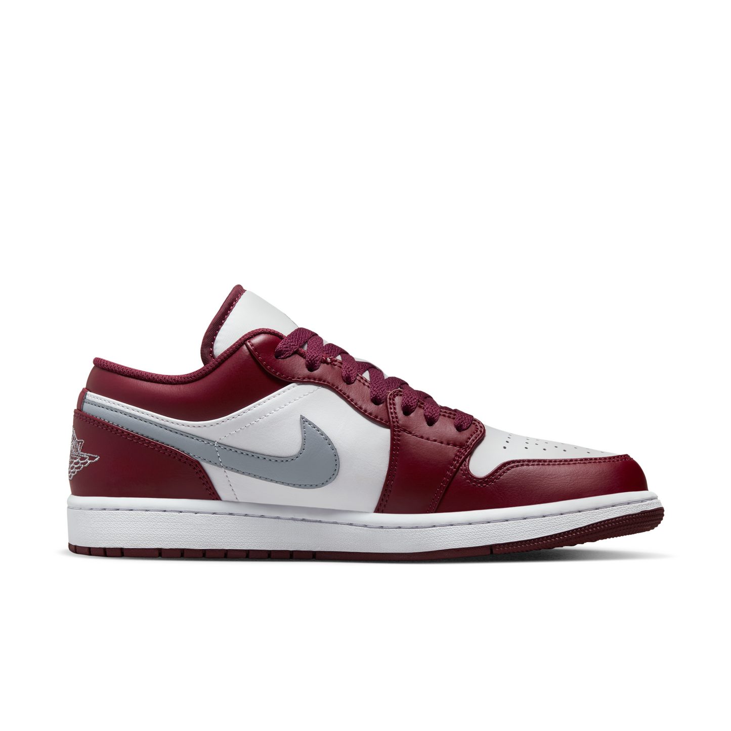 Jordan 1 Low Bourdeaux Men's
