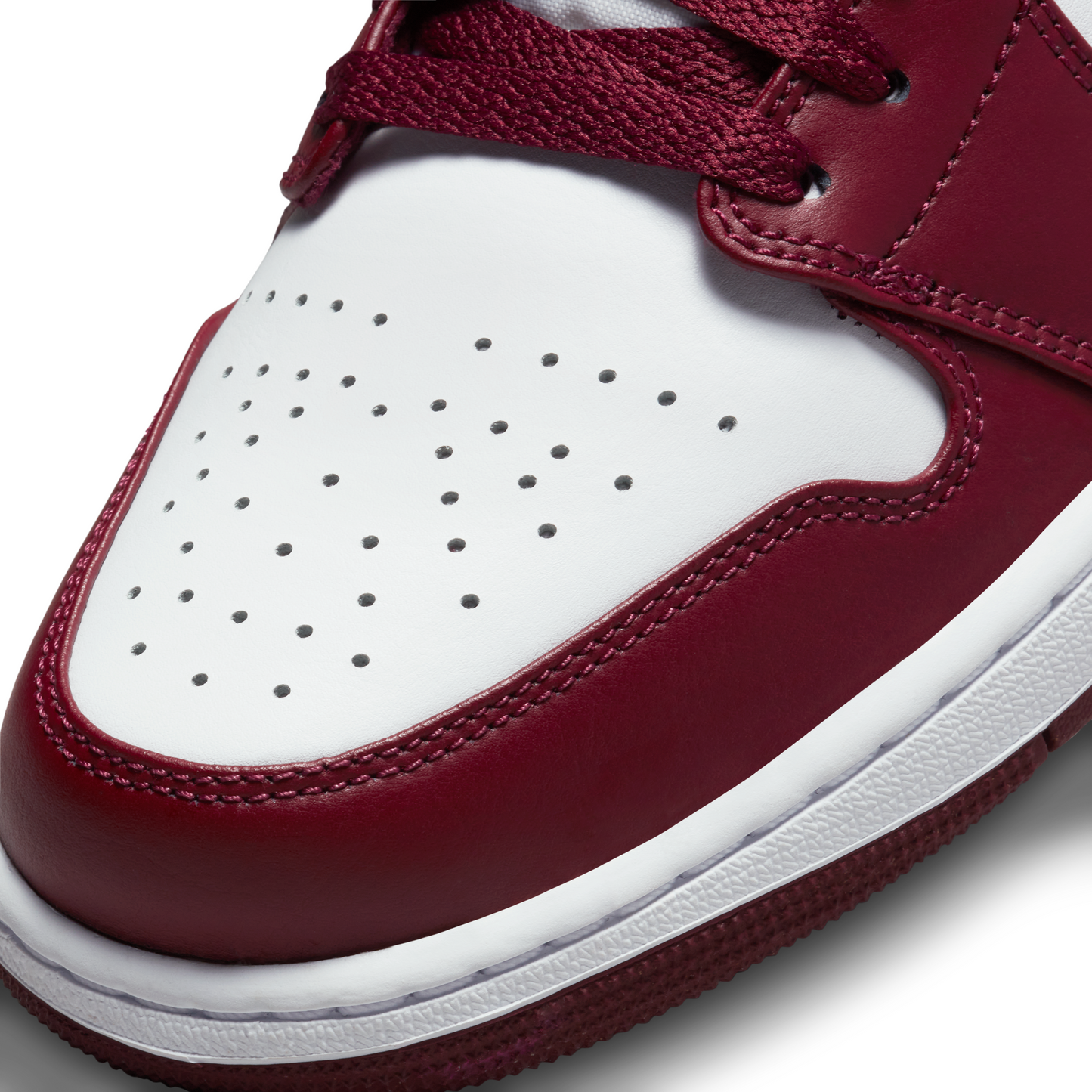 Jordan 1 Low Bourdeaux Men's