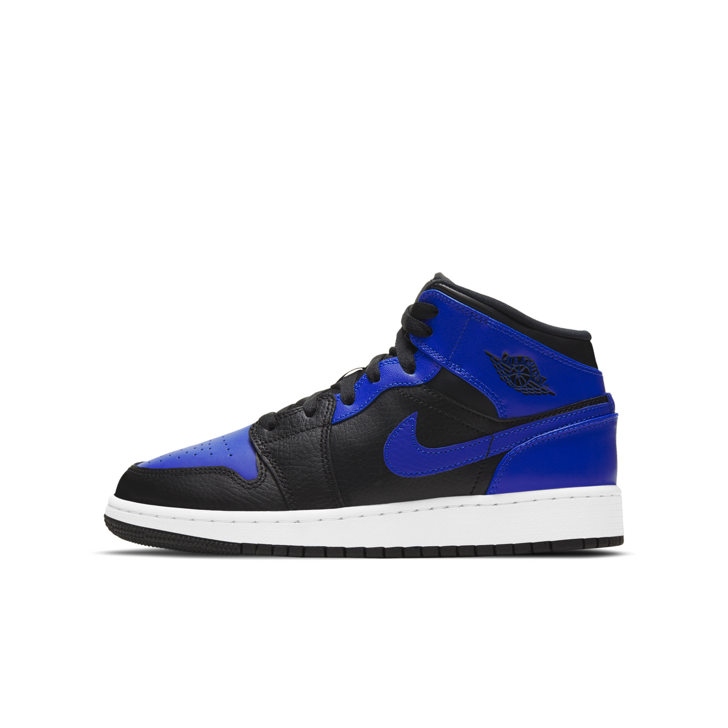 Jordan 1 Mid Hyper Royal Grade School