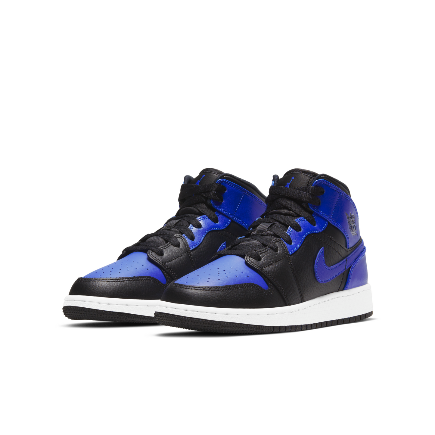 Jordan 1 Mid Hyper Royal Grade School