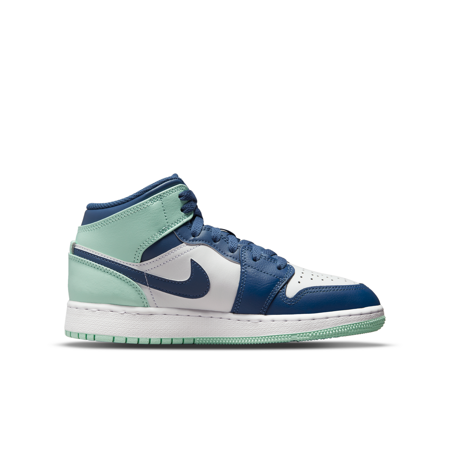 Jordan 1 Mid Mystic Navy Grade School