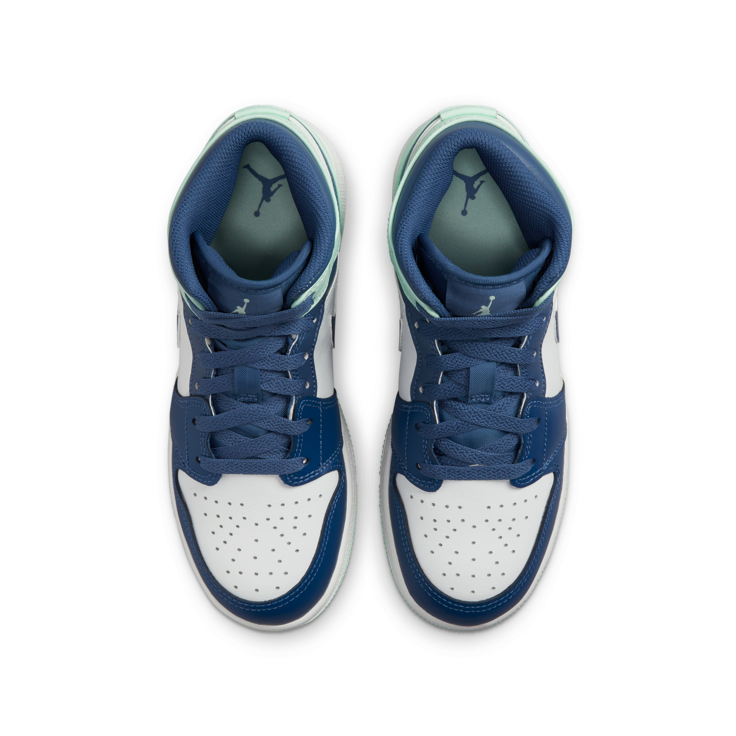 Jordan 1 Mid Mystic Navy Grade School