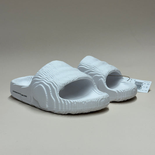 adidas Adilette 22 White - Size 5M