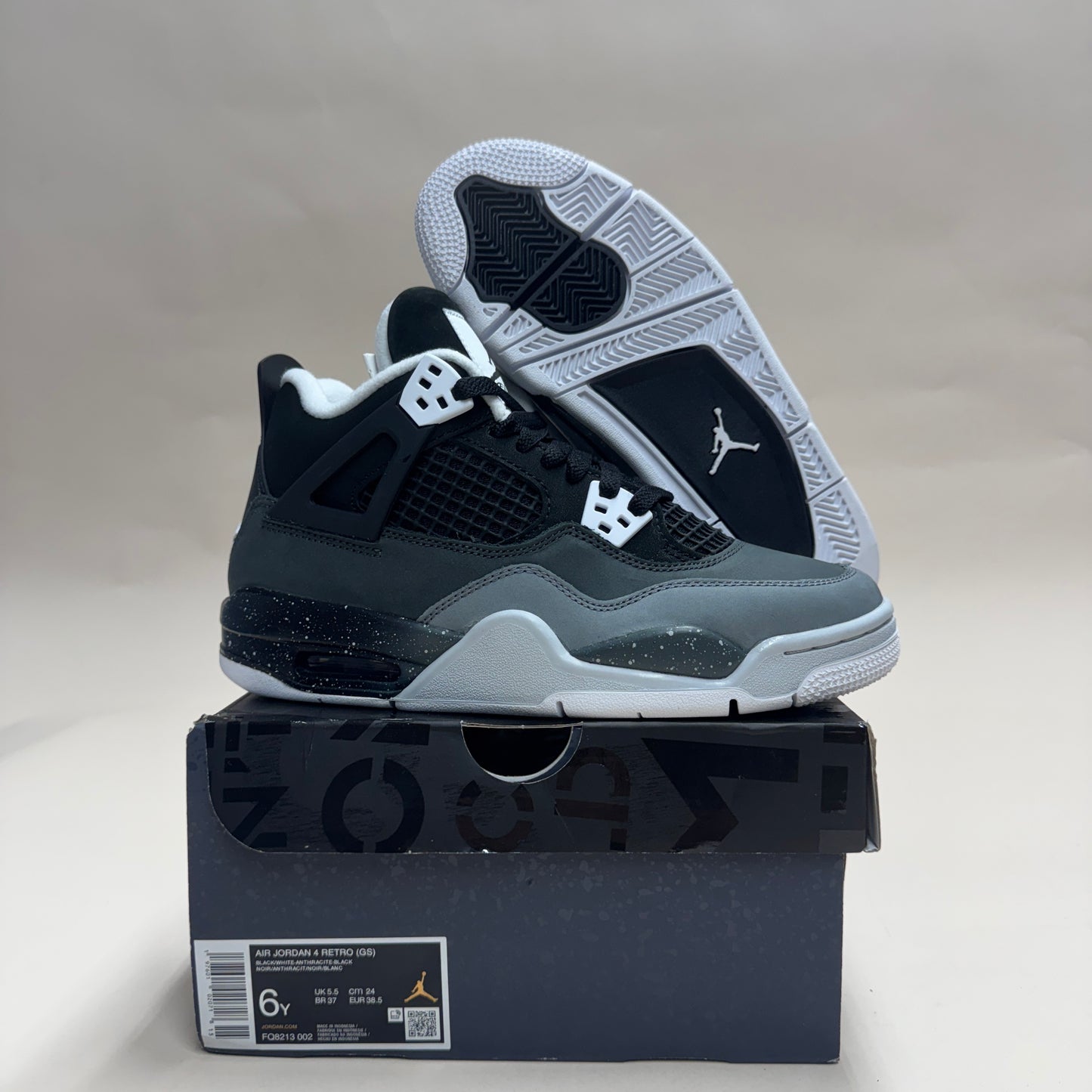 Jordan 4 Fear GS (2024) - Size 6Y (7.5W)