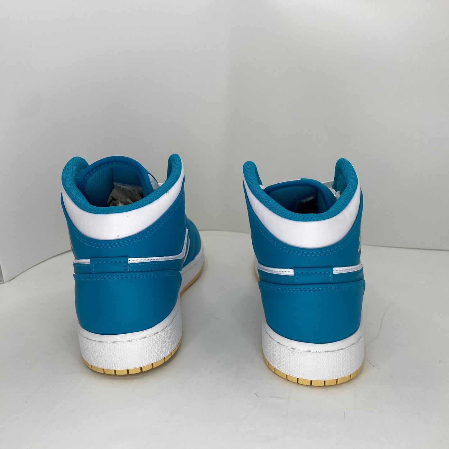 Jordan 1 Mid Aquatone Grade School