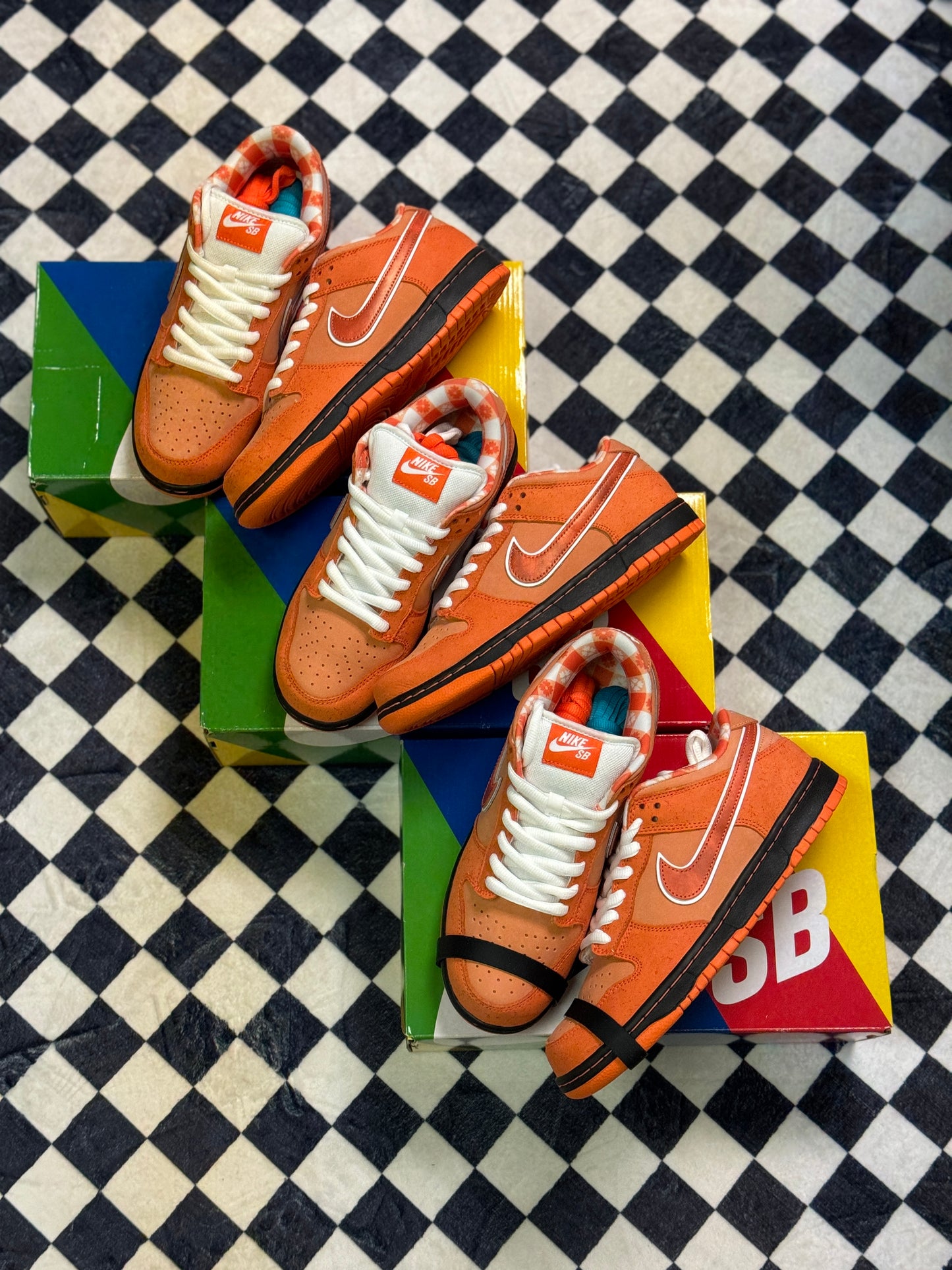 SB Dunk Low Concepts Orange Lobster