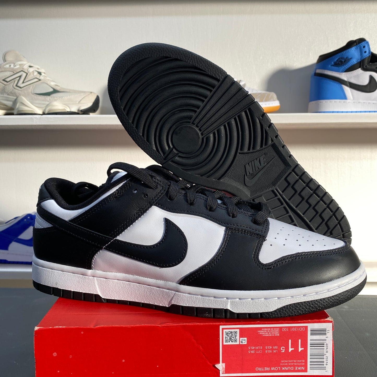 Nike Dunk Low Panda Size 11.5 Men's DD1391-100