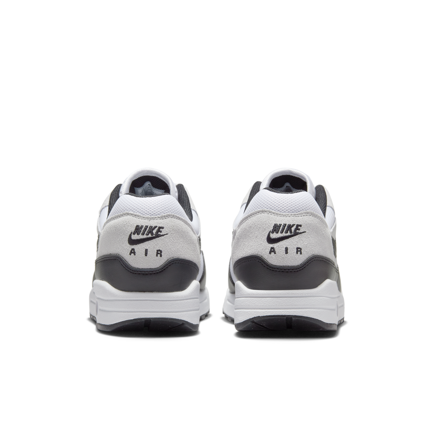 Air Max 1 Essential White Pure Platinum Black Men's