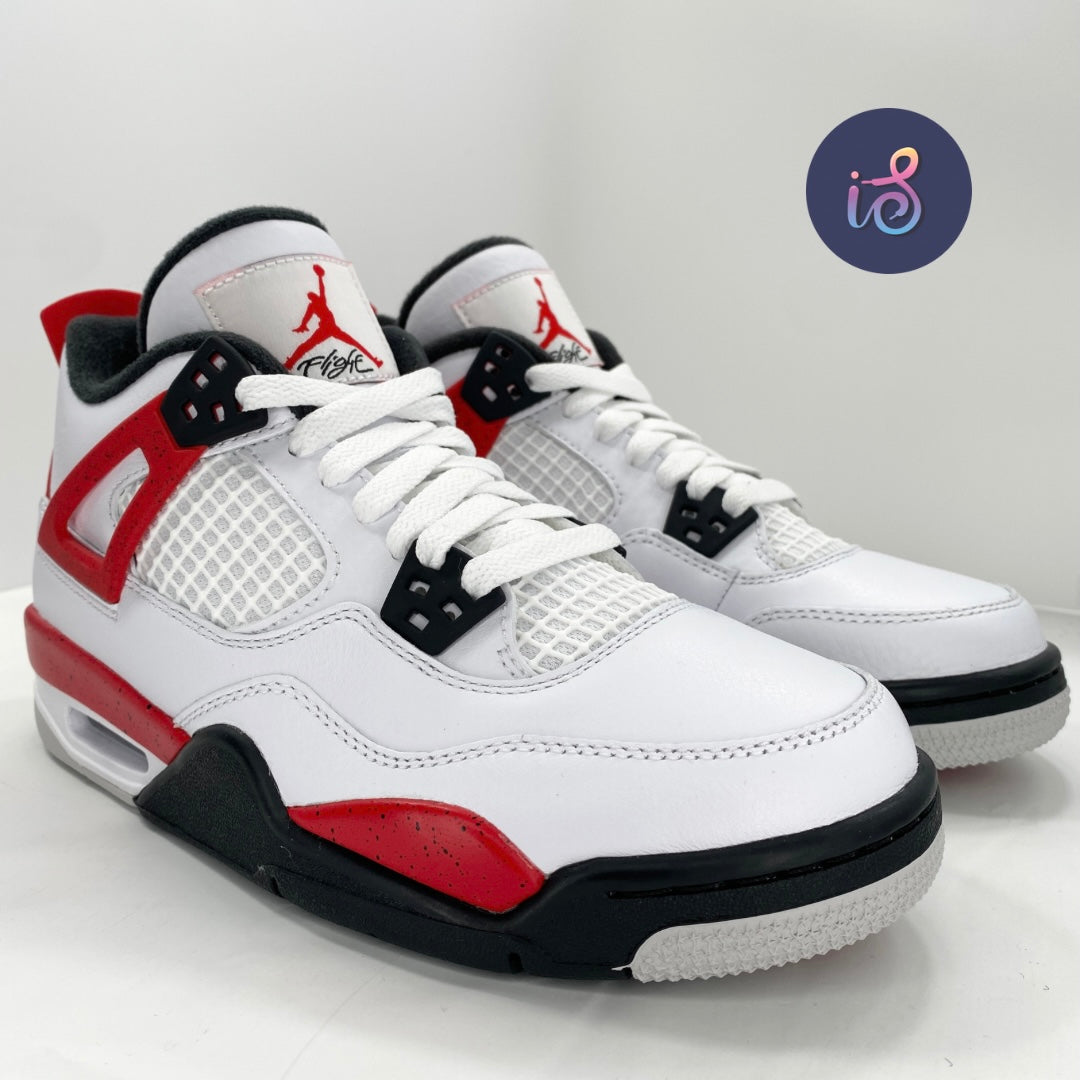 Air Jordan 4 Retro Red Cement Mens