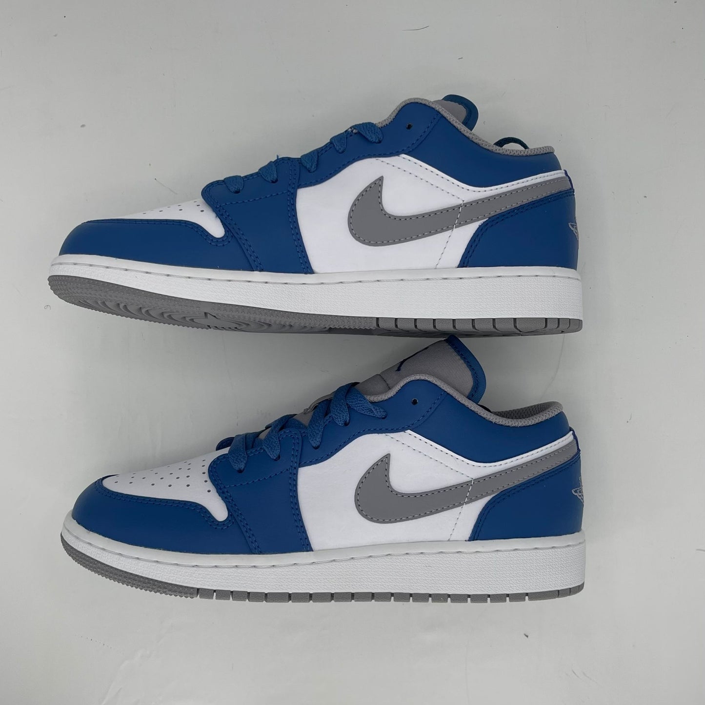 Air Jordan 1 Low True Blue Grade School