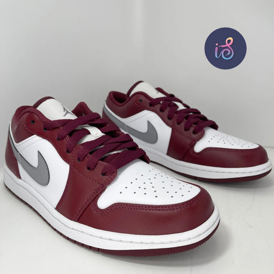 Jordan 1 Low White Bourdeaux MENS