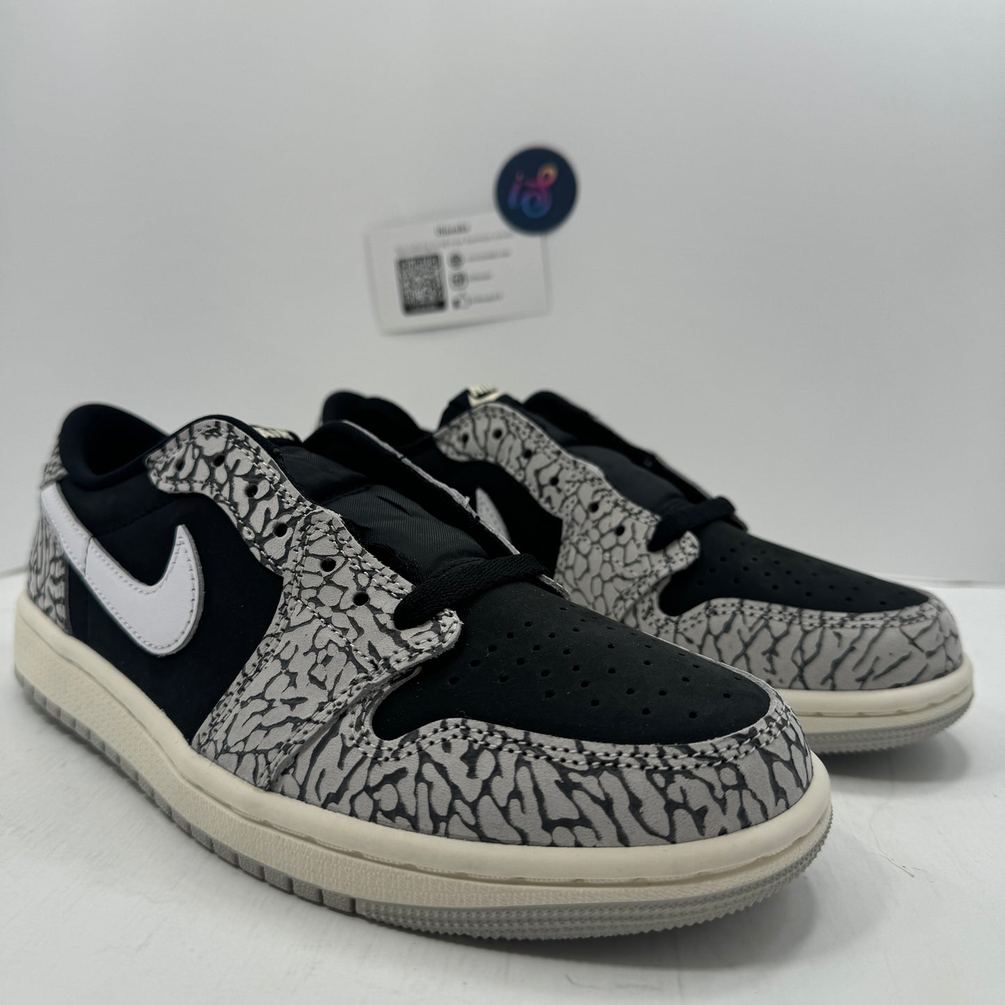 Air Jordan 1 Low OG Black Cement Women’s 7