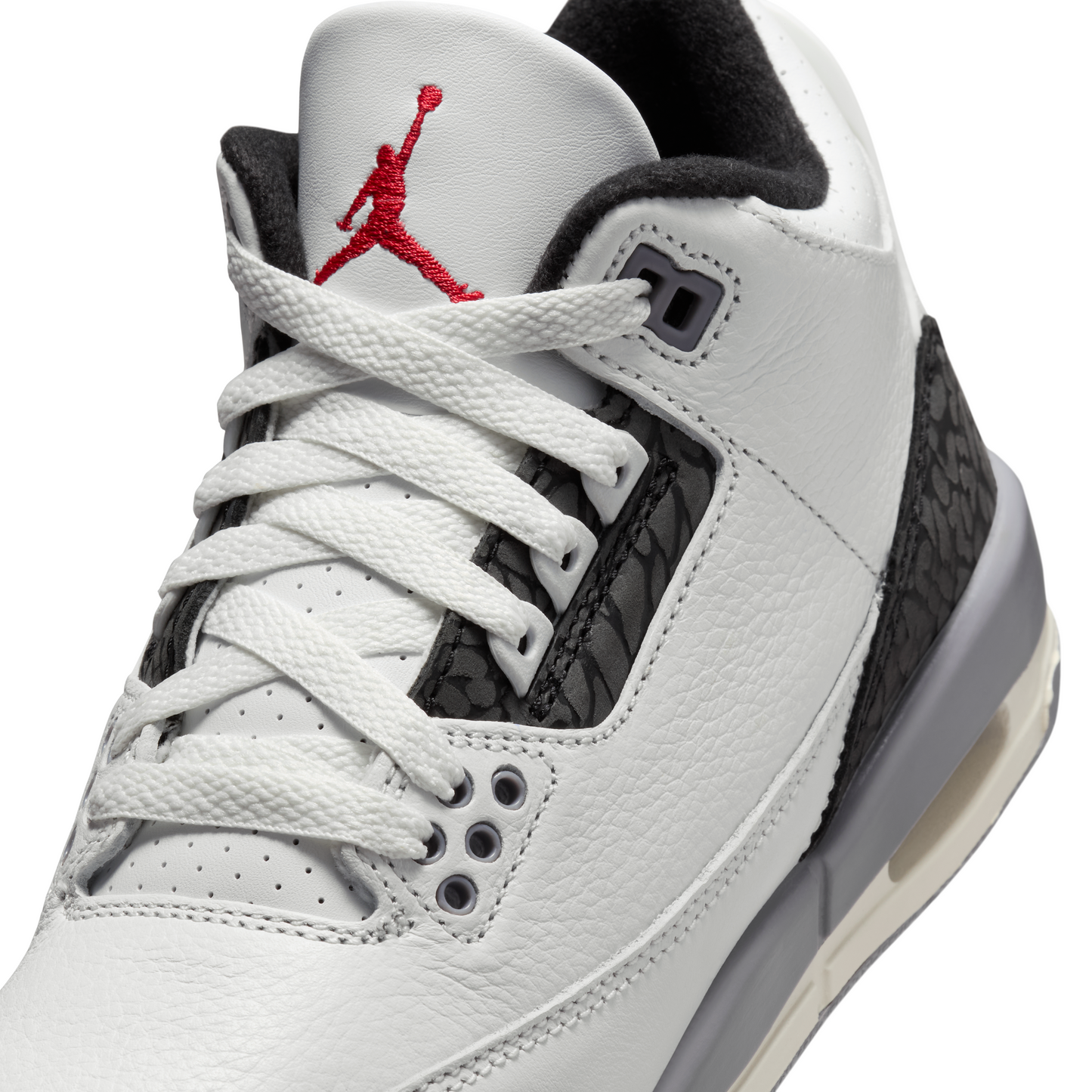 Jordan 3 Cement Grey Grade School