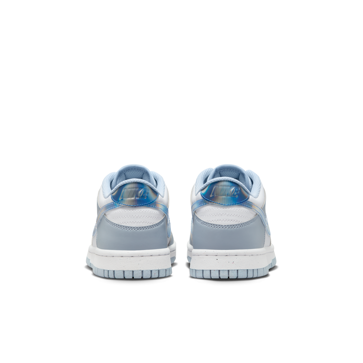 Dunk Low Next Nature Blue Whisper Iridescent Grade School