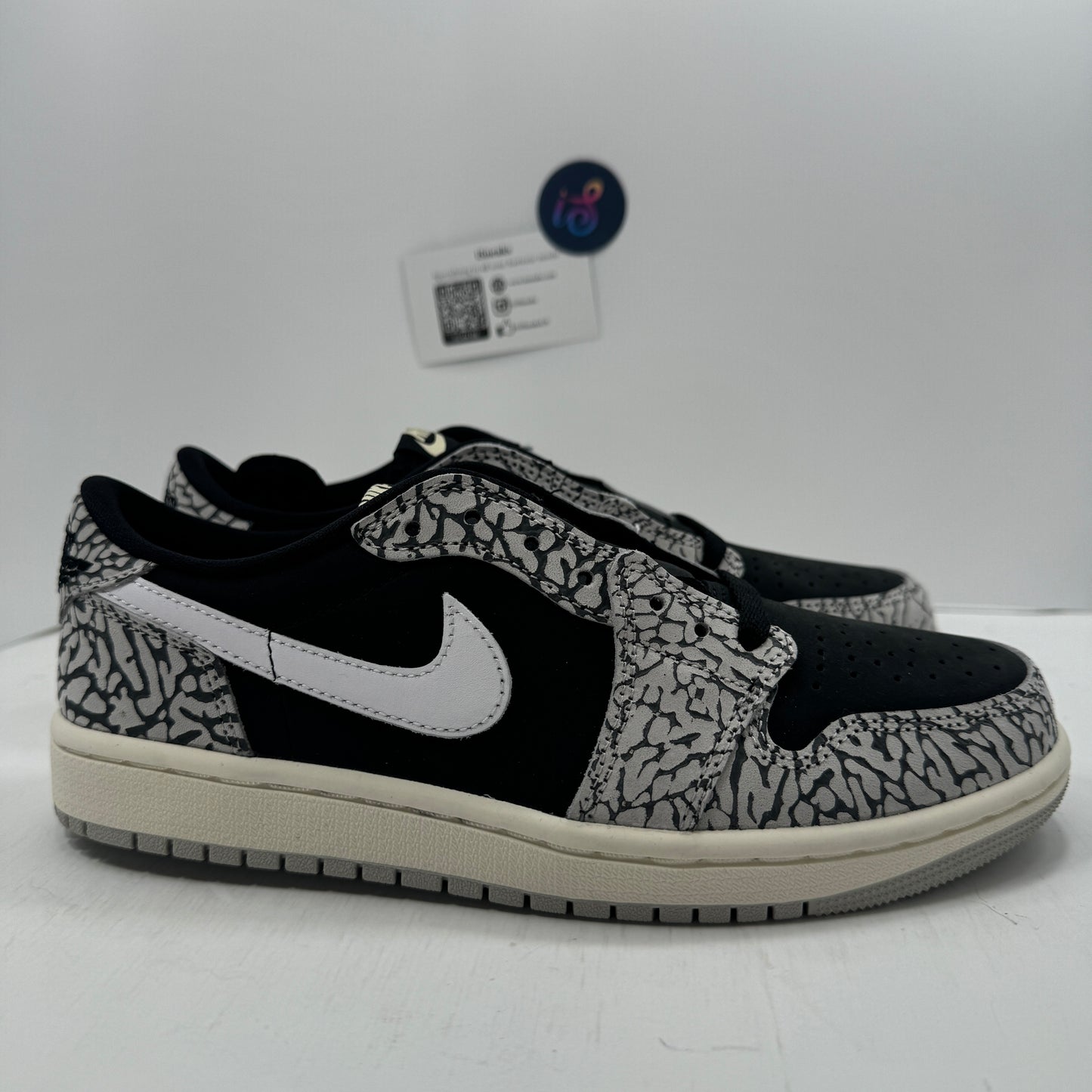 Air Jordan 1 Low OG Black Cement Women’s 7