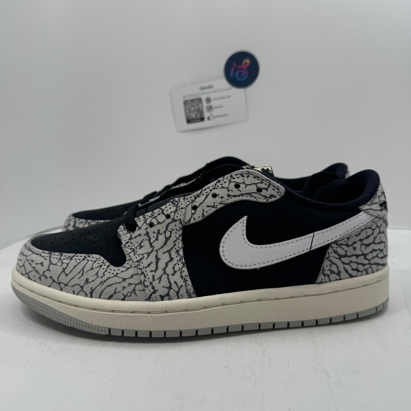 Air Jordan 1 Low OG Black Cement Women’s 7