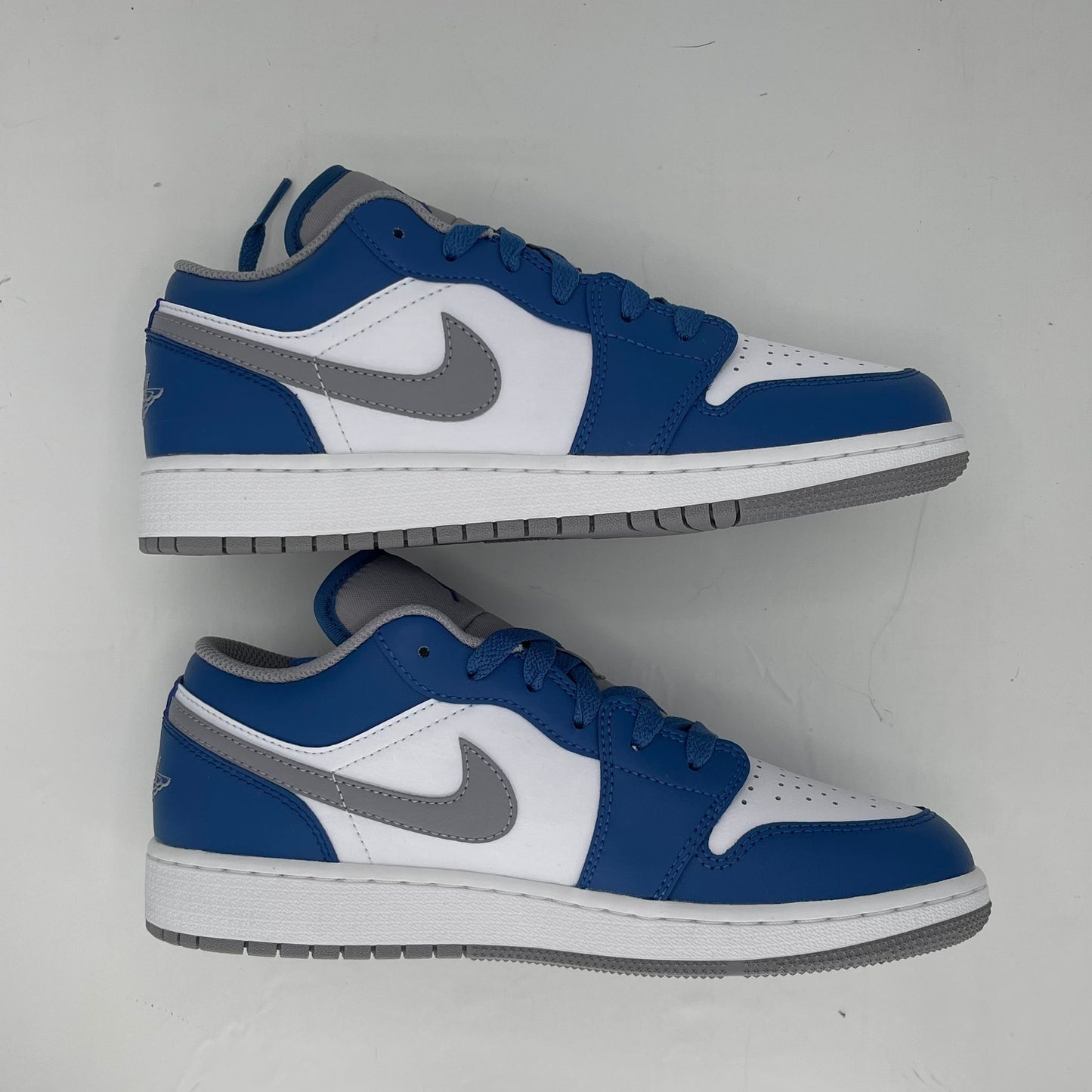 Air Jordan 1 Low True Blue Grade School