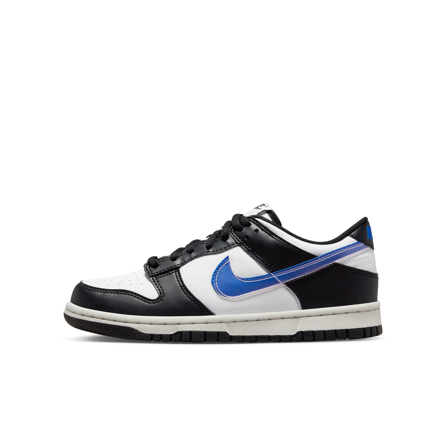Dunk Low Blue Swoosh Grade School