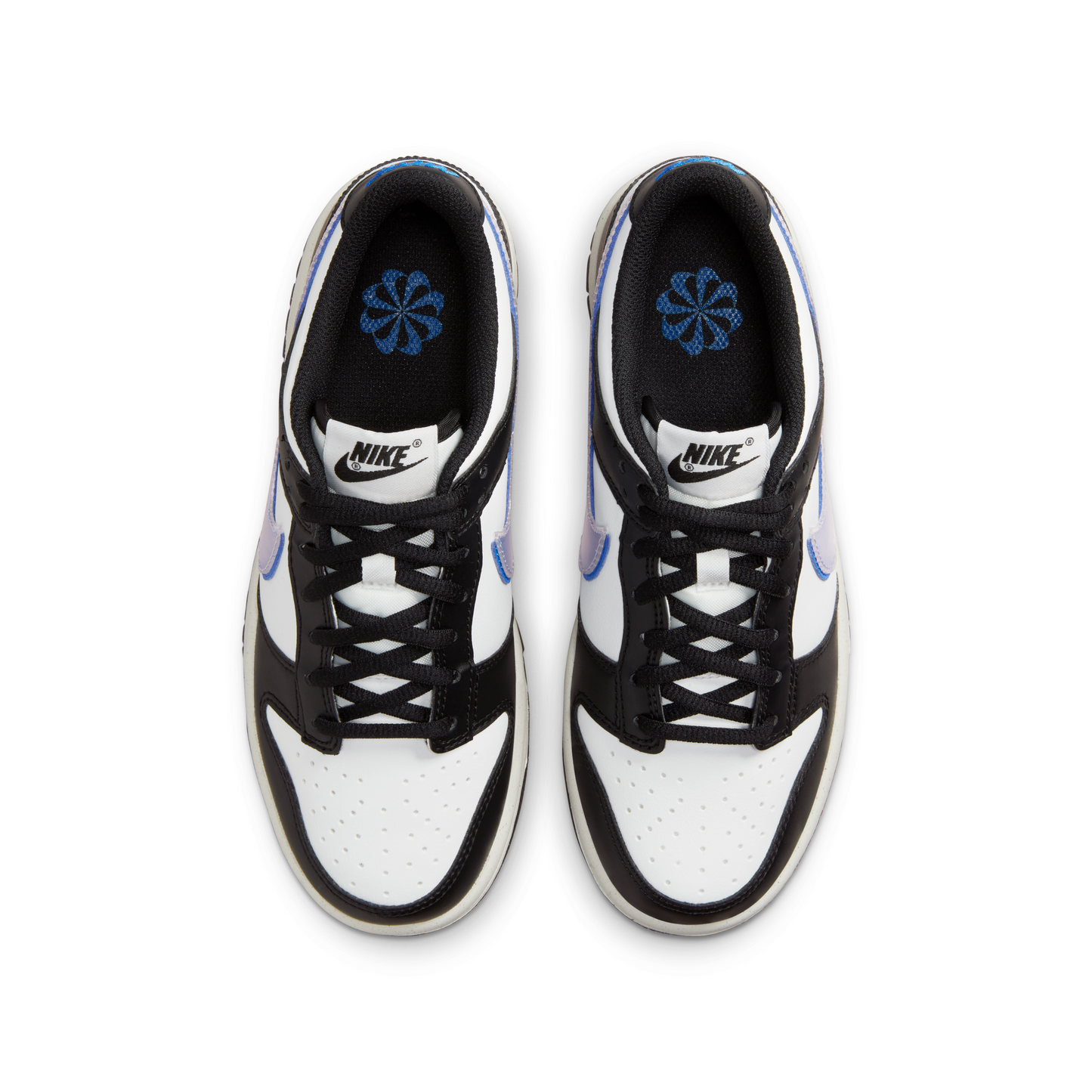 Dunk Low Blue Swoosh Grade School