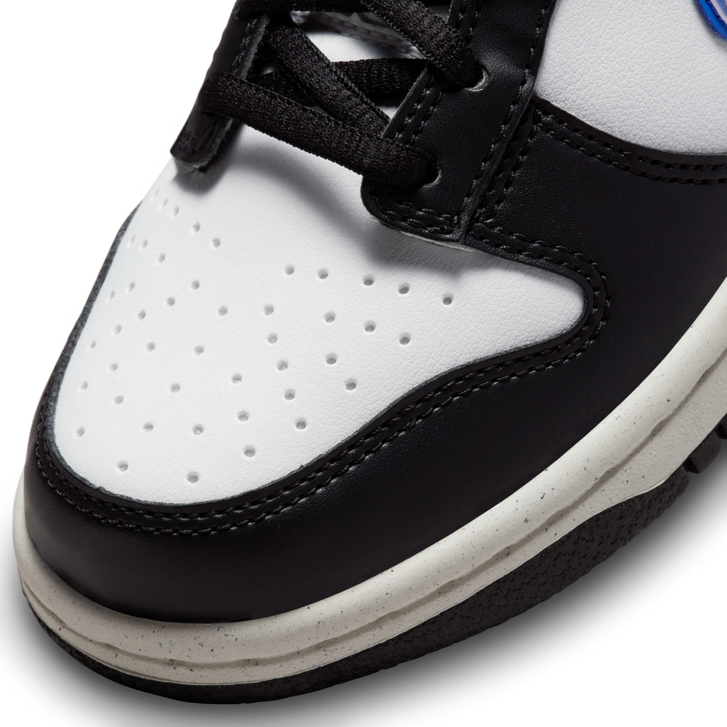 Dunk Low Blue Swoosh Grade School