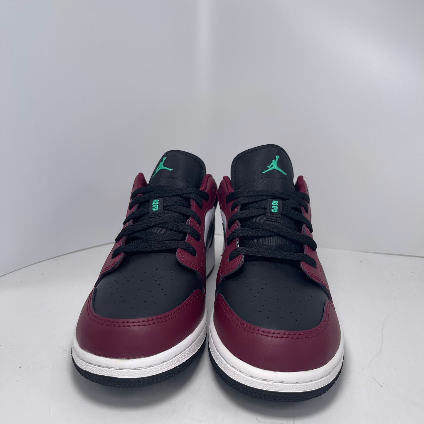 Jordan 1 Low SE Dark Beetroot Roma Green Grade School