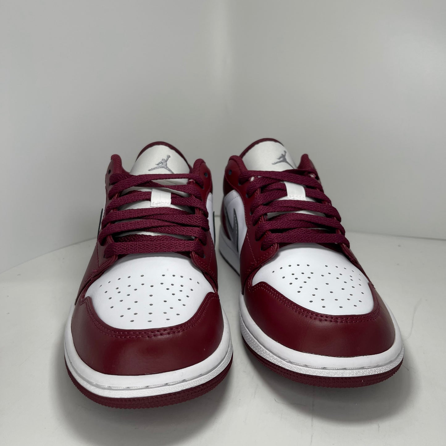 Jordan 1 Low White Bourdeaux MENS