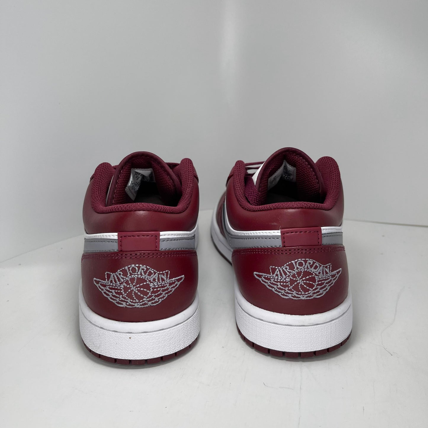 Jordan 1 Low White Bourdeaux MENS