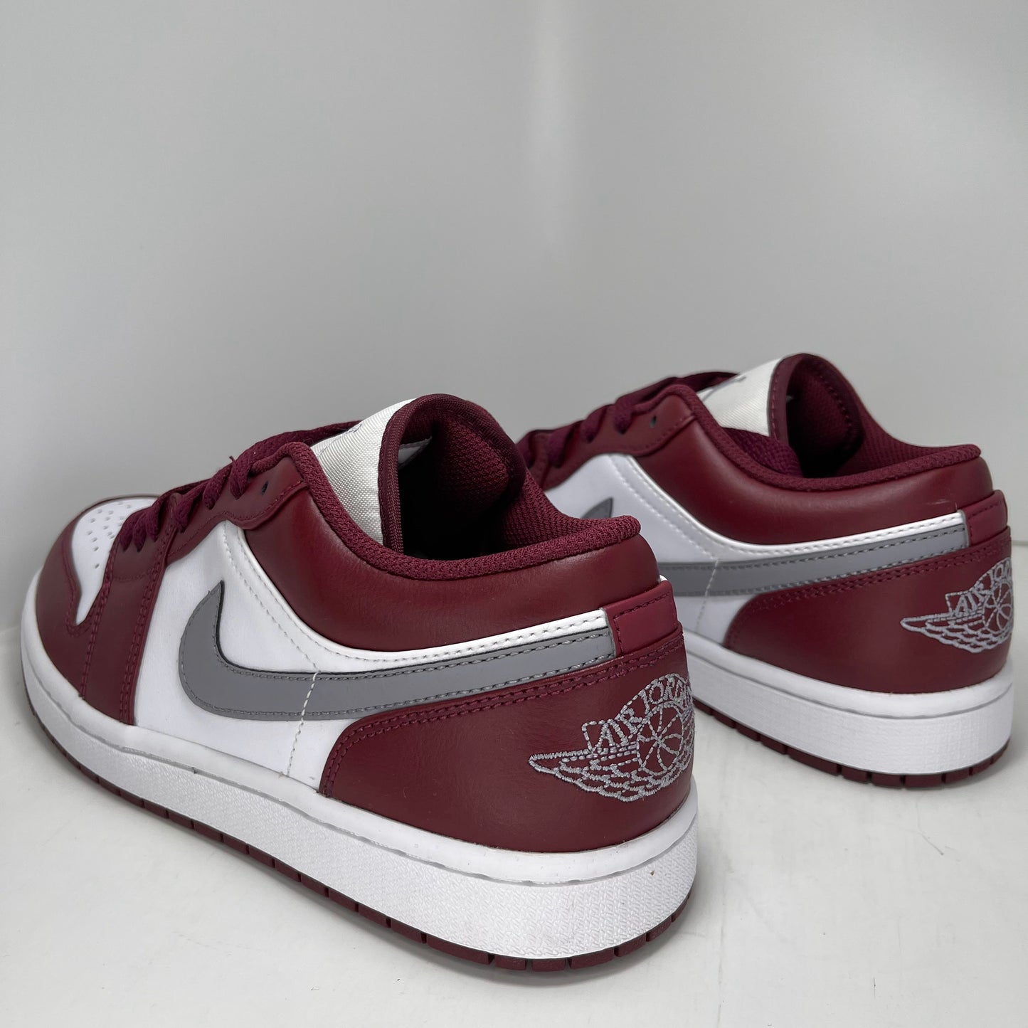 Jordan 1 Low White Bourdeaux MENS