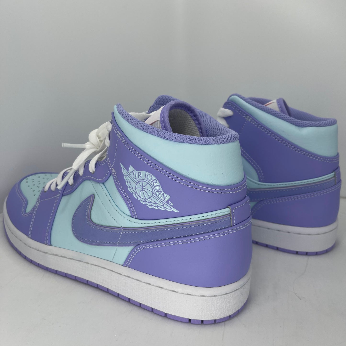 Jordan 1 Mid Purple Aqua MENS