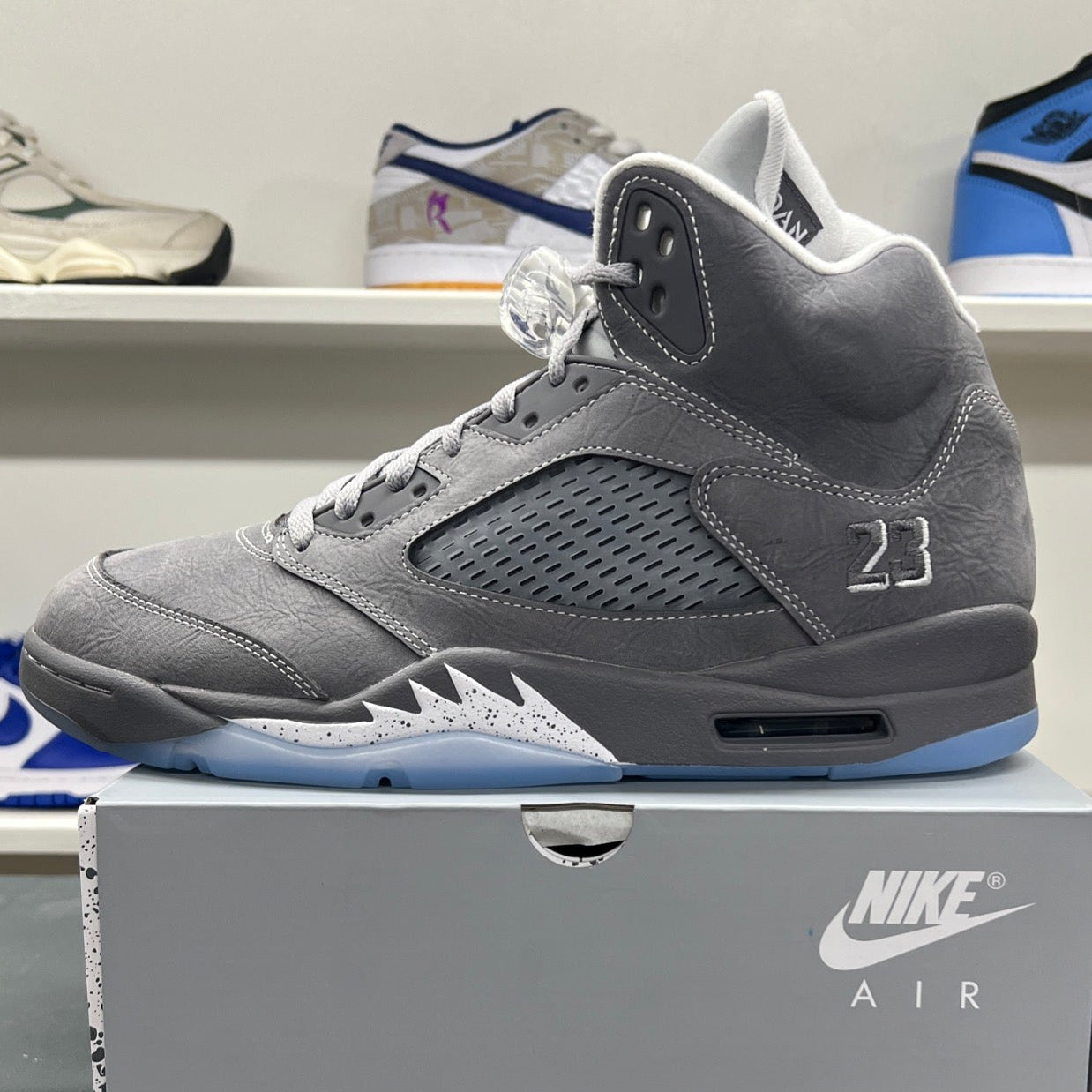Air Jordan 5 Retro Wolf Grey Men's (2026) DD0587-002