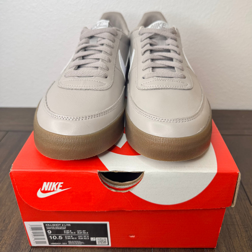 Nike Killshot 2 Leather College Grey Size 9 Men's HM9431-001 Brand New