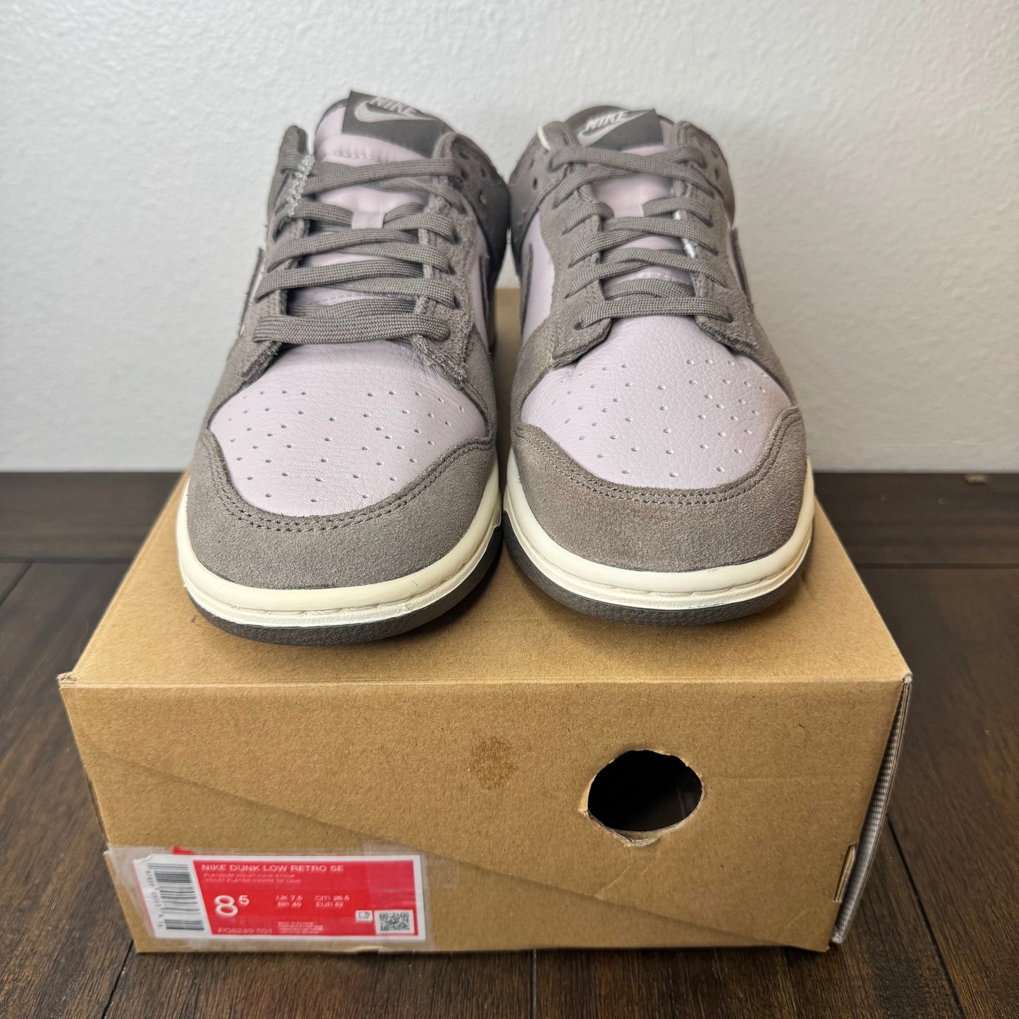 Nike Dunk Low SE Violet Cave Stone Size 8.5 Men's FQ8249-001