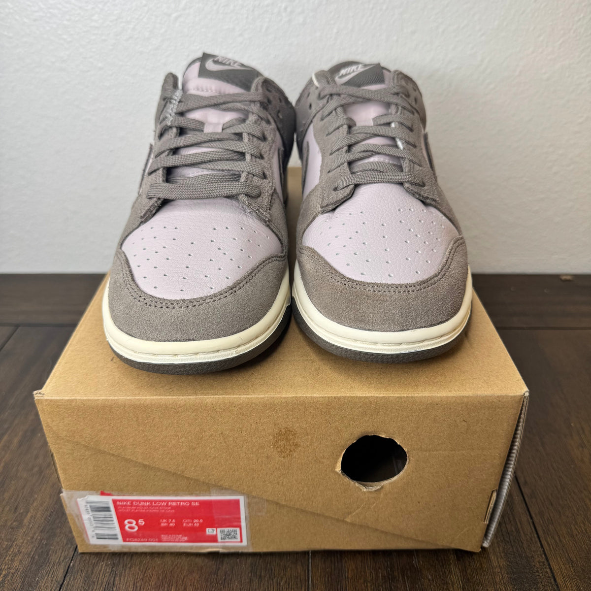 Nike Dunk Low SE Violet Cave Stone Size 8.5 Men's FQ8249-001