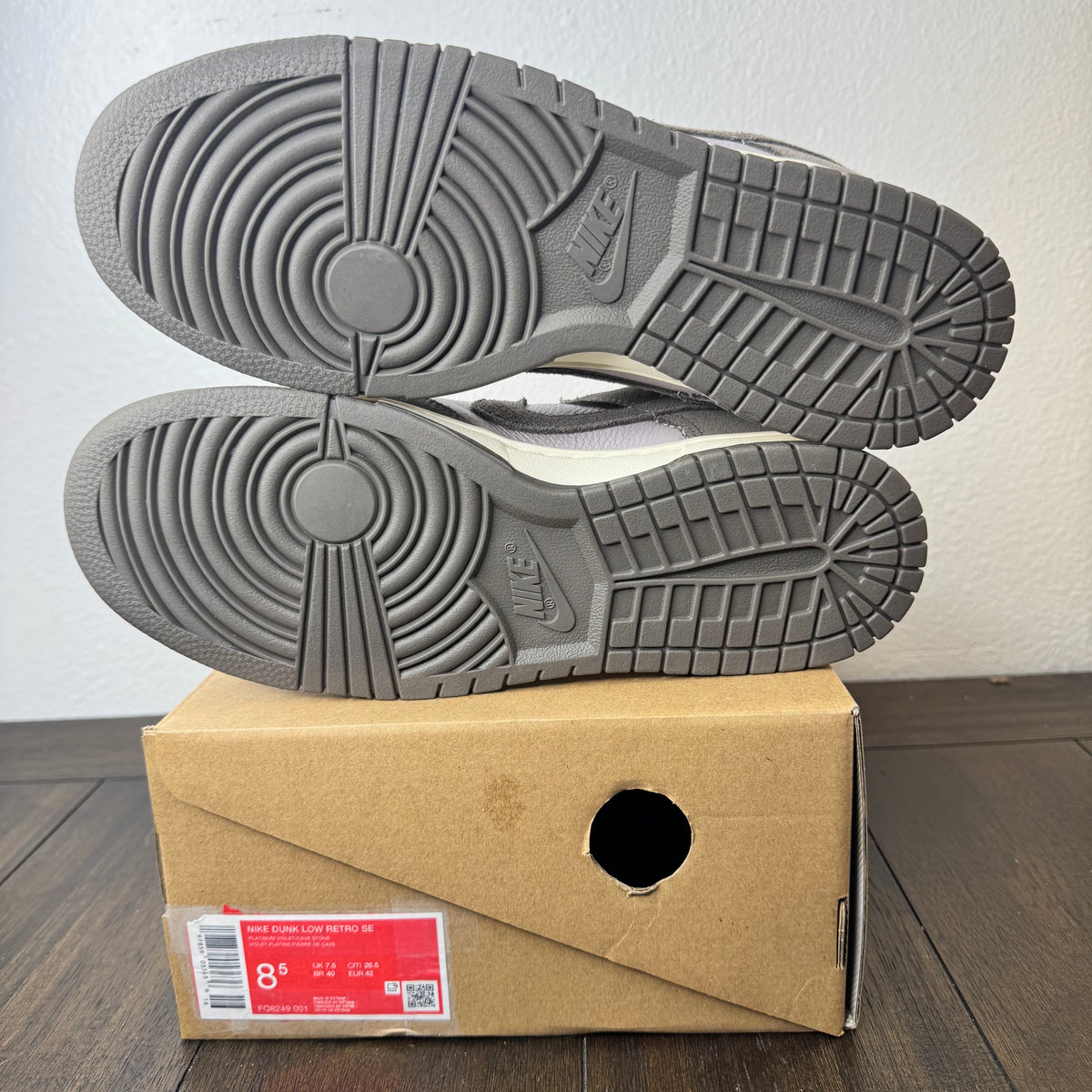 Nike Dunk Low SE Violet Cave Stone Size 8.5 Men's FQ8249-001
