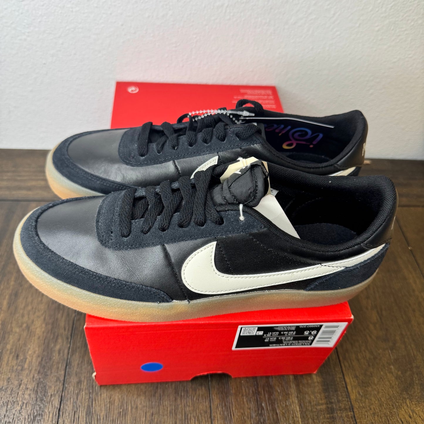 Nike Killshot 2 Black Sail Gum Size 8 Men's 432997 070 Brand New